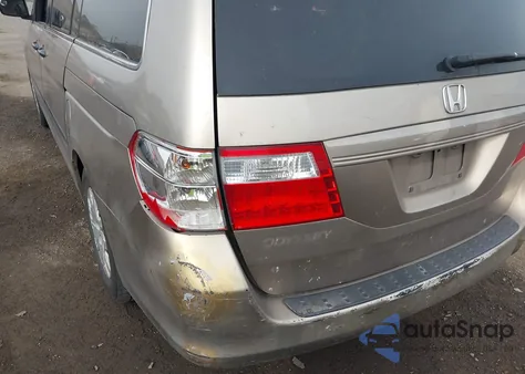 2007 Honda Odyssey Lx from USA, damaged, VIN 5FNRL38267B127031